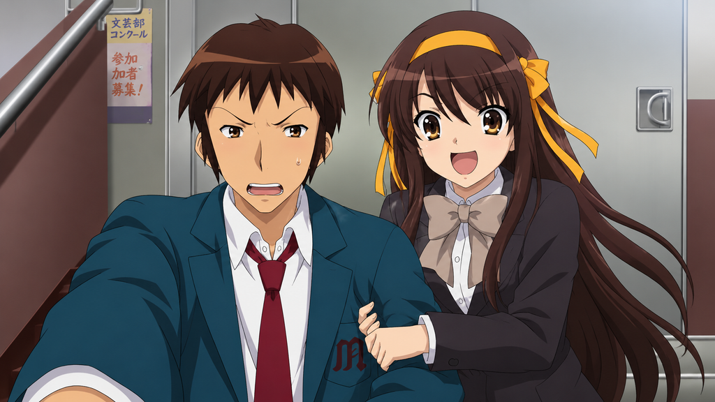 HARUHI AND KYON