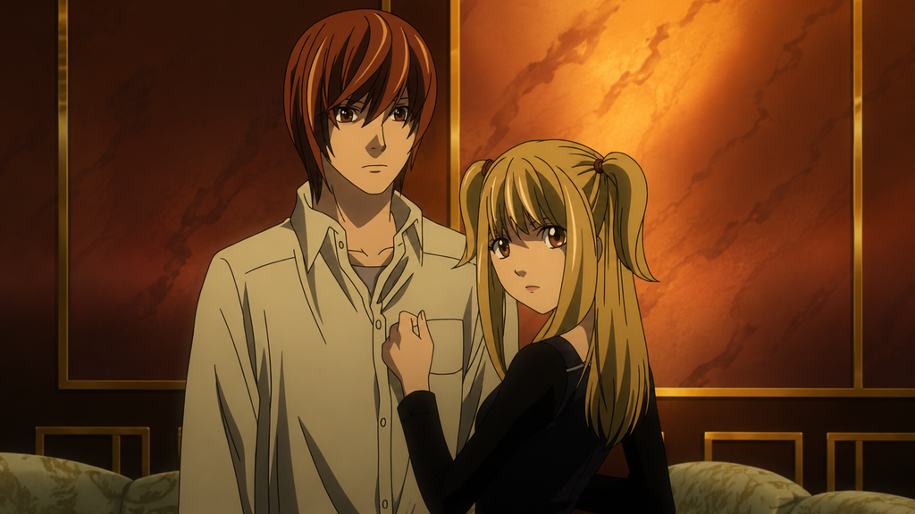 LIGHT YAGAMI AND MISA AMANE