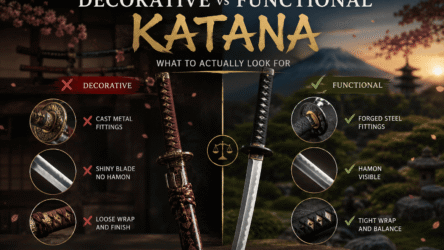 Decorative vs Functional Katana: What to Actually Look For