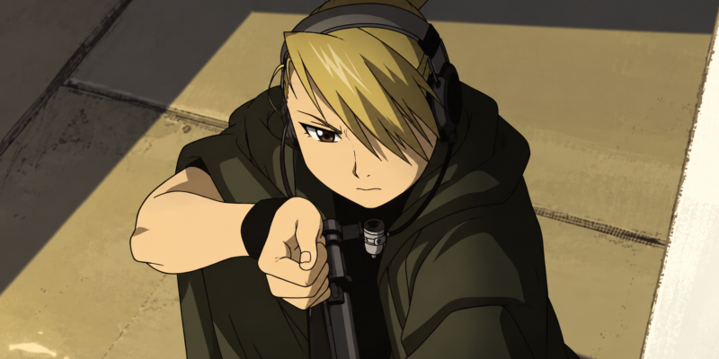 Top 15 Riza Hawkeye famous quotes from anime Fullmetal Alchemist
